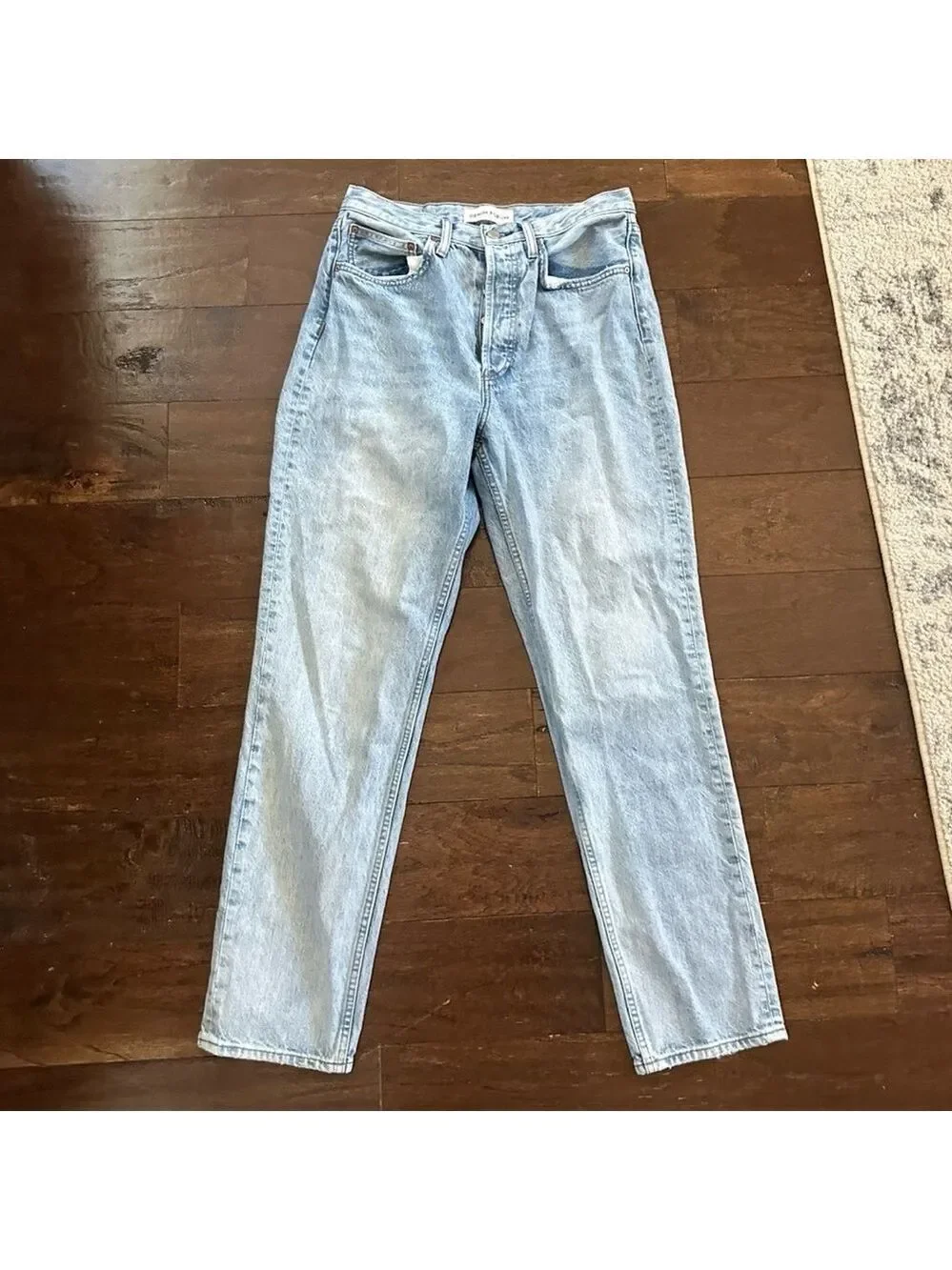 Denim Forum by Aritzia jeans-The Boyfriend High Rise Loose size 28-Retail $110 - Picture 4 of 12